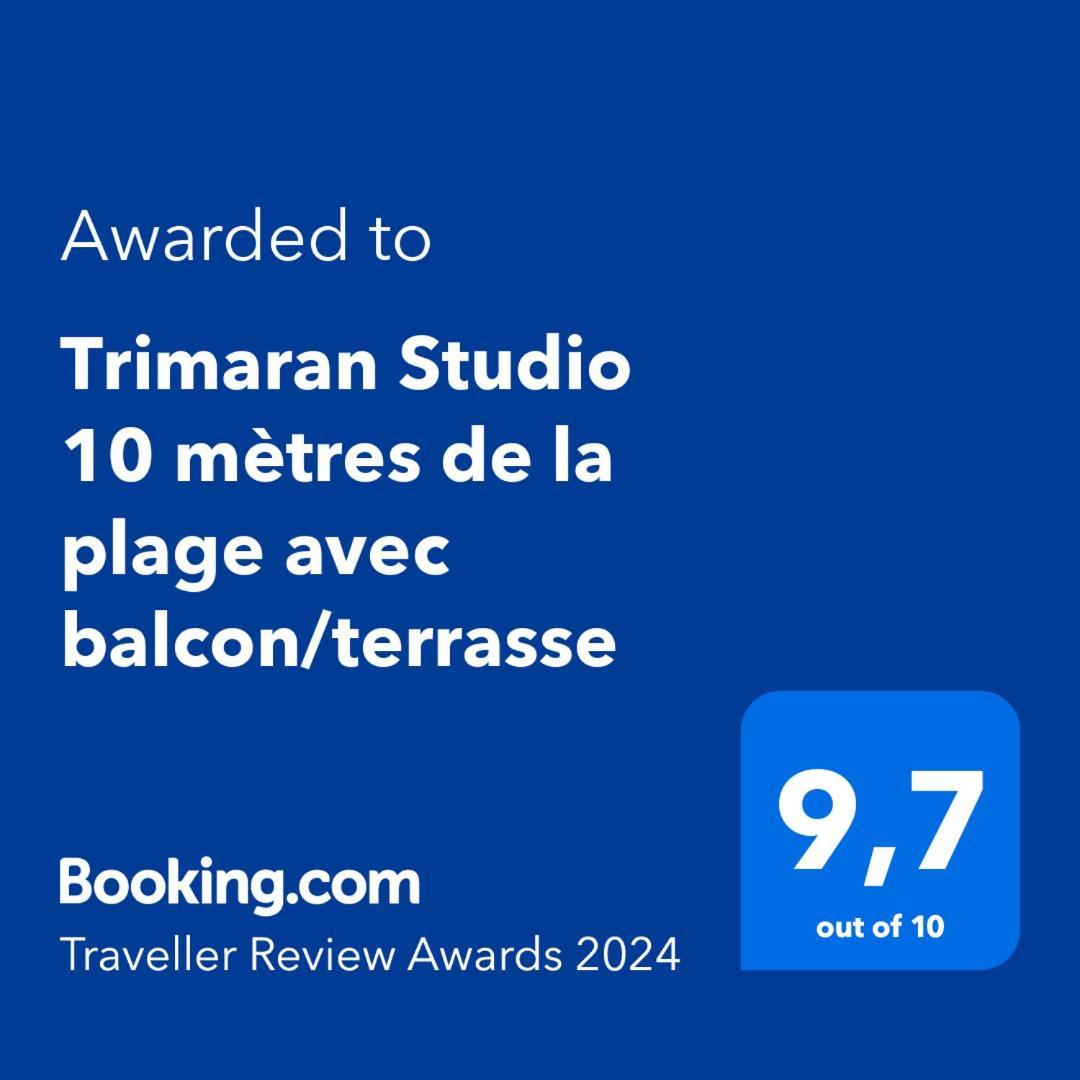Trimaran Studio 10 Metres De La Plage Avec Balcon/Terrasse Mers-les-Bains Exterior foto